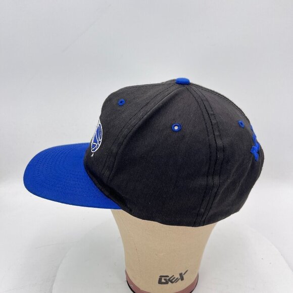 Orlando Magic NBA One Size Fits All Blue Black Canvas Snapback Cap Hat - Picture 2 of 7